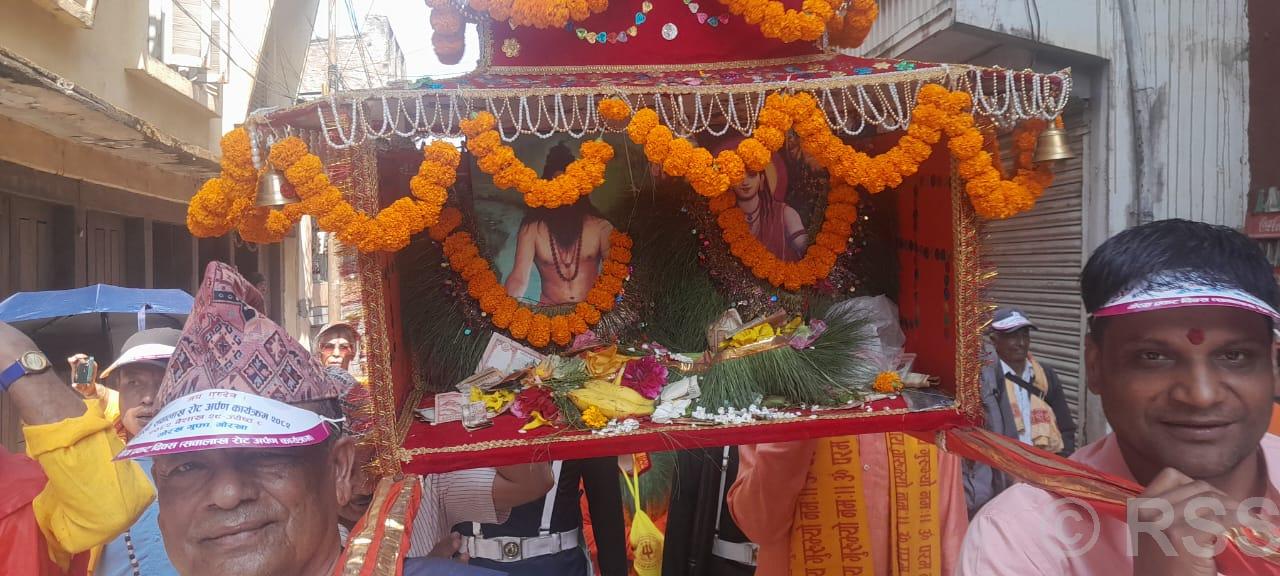 गोरखानाथ मन्दिरमा सवा लाख रोट महोत्सव सुरु