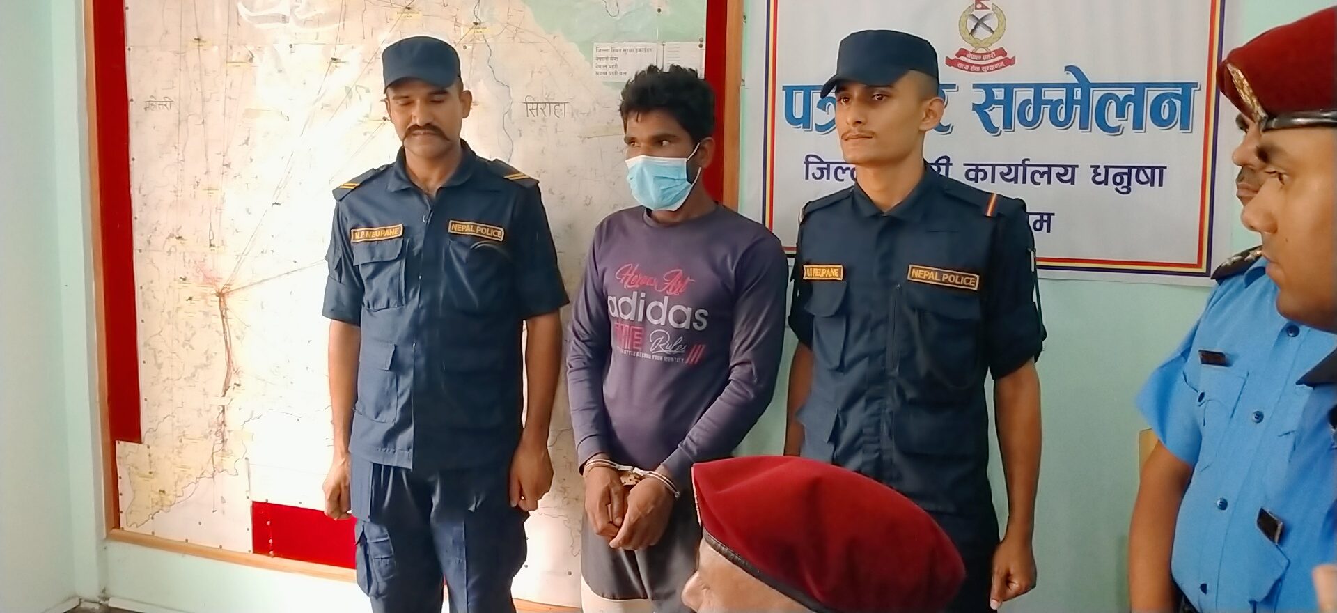 श्रीमतीको हत्या गरी चार महिनादेखि फरार अभियुक्त पक्राउ