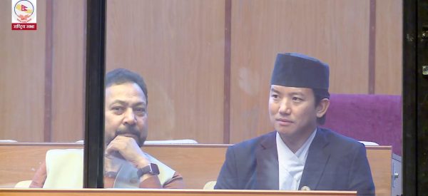 राष्ट्रियसभाको बैठक चलिरहँदा दर्शकदीर्घामा प्रतिनिधिसभाका सांसद पुगेपछि…
