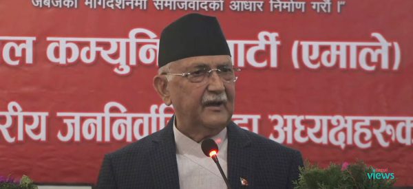 कार्यकर्ता पंक्तिलाई ओलीको निर्देशन : जेठ १५ गते काठमाडौं एमालेको नियन्त्रणमा हुनुपर्छ