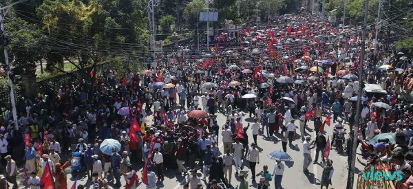 राजावादी समूह बानेश्वर नजाने, टुँडिखेल घुम्ने (तस्वीरहरू)