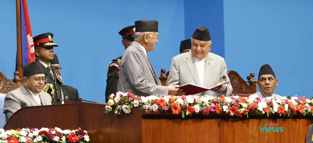 राष्ट्रपति संसद्‌ भवन पुग्दा जे देखियो…(तस्वीरहरू)