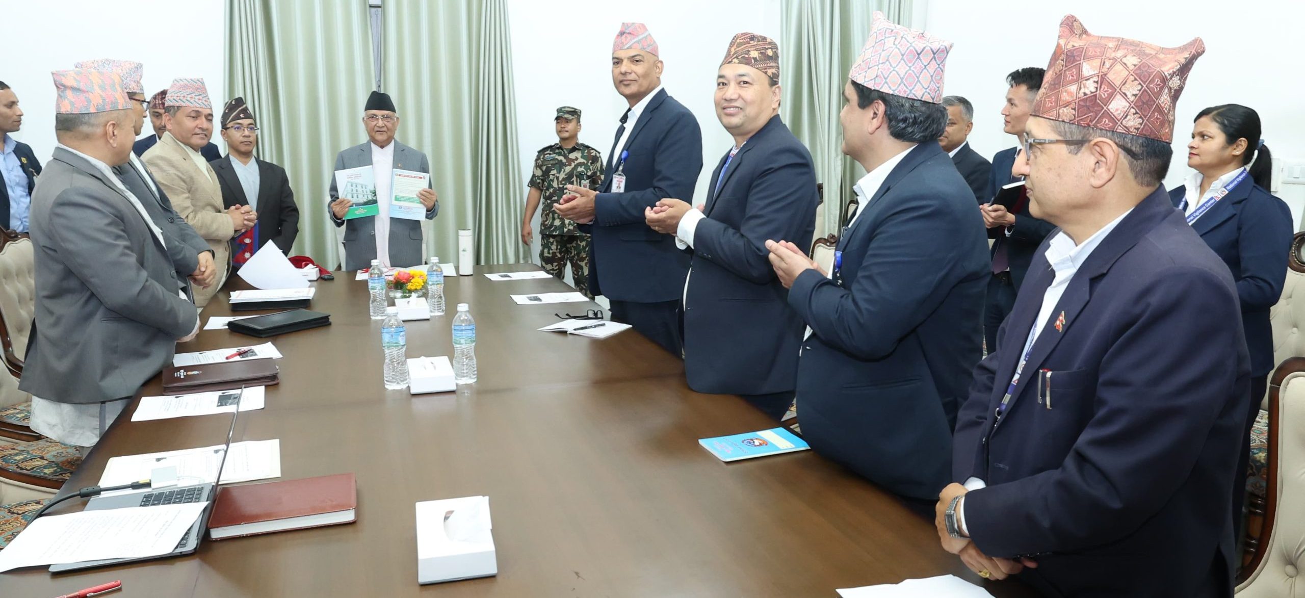 राष्ट्रिय सतर्कता केन्द्रको वार्षिक प्रतिवेदन प्रधानमन्त्रीसमक्ष पेस