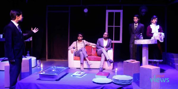 मण्डला थिएटरमा ‘हत्या’ : अपराध र मनोविज्ञानको मञ्चन (तस्वीरहरु)