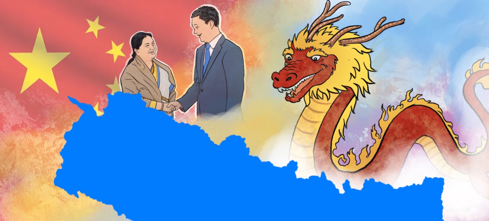विद्या भण्डारीको चीन डुलाइ