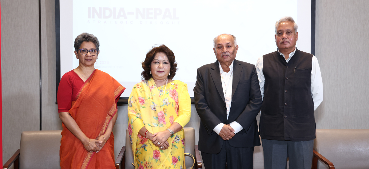 नेपाल र भारतबीच रणनीतिक संवाद : ऊर्जा, व्यापार, सुरक्षालगायत विषयमा छलफल