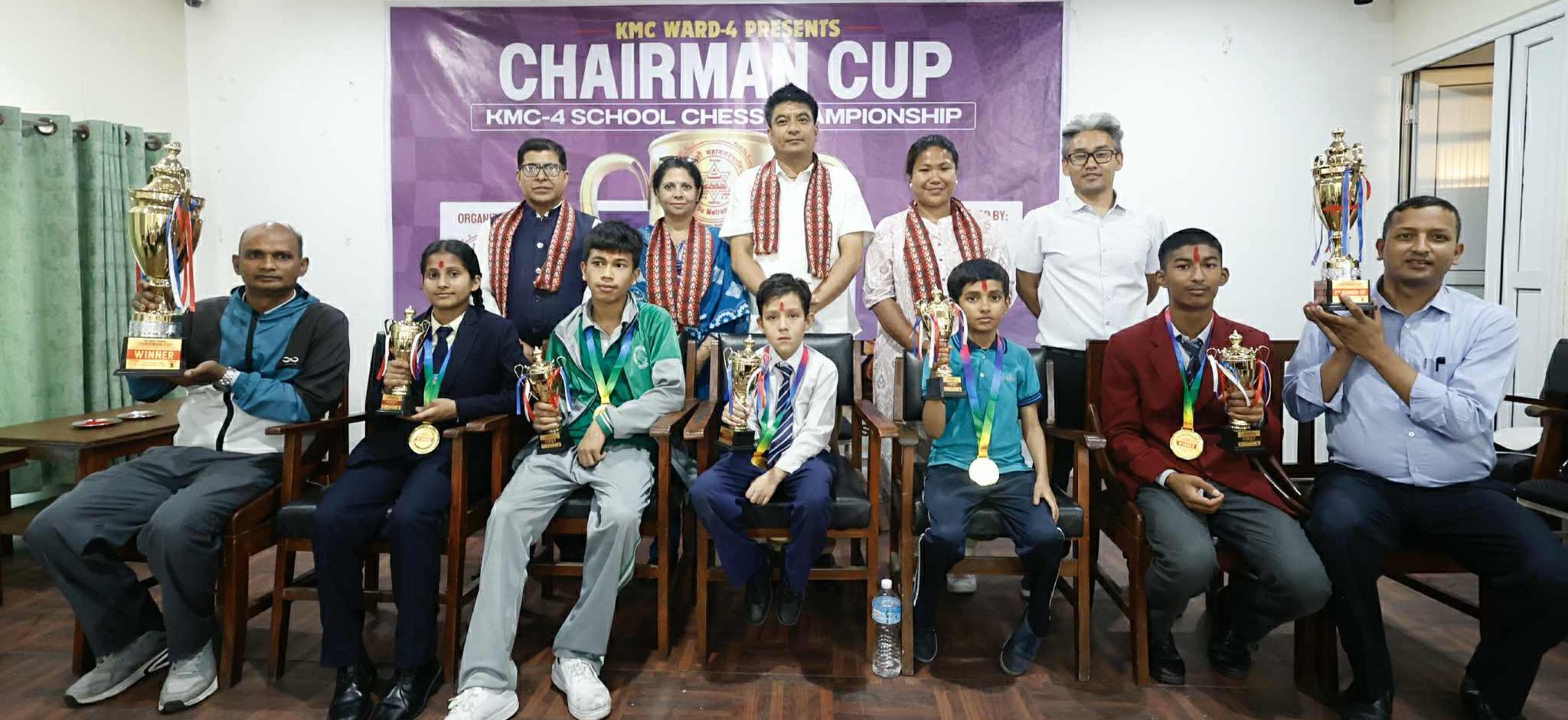 चेयरम्यान कप चेसमा बाँसबारी च्याम्पियन