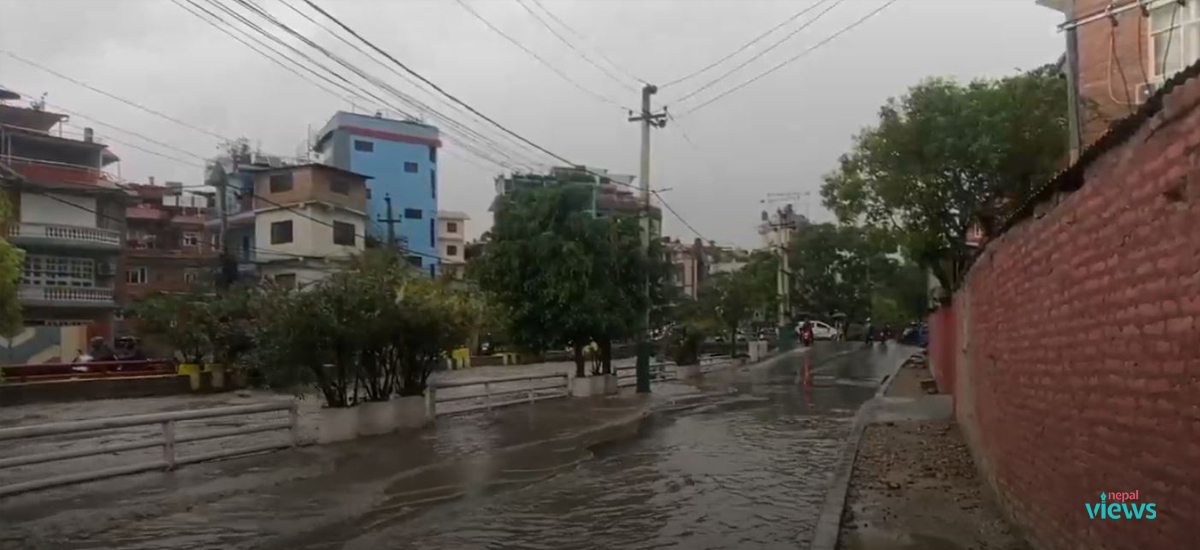 धोवीखोलामा बाढी, कोरिडोर डुबानमा
