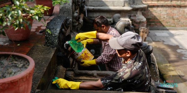 पानीको मुहान सफा गरी सिथी नख: पर्व मनाइँदै (तस्वीरहरू) 