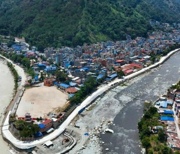 चक्रपथ स्तरोन्नतिपछि चिटिक्क देखिएको बेनीबजार