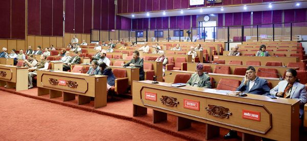 राष्ट्रियसभाबाट पानी जहाज विधेयक पारित