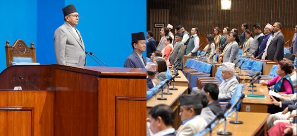 घण्टी बज्छ, चल्दैन संसद्