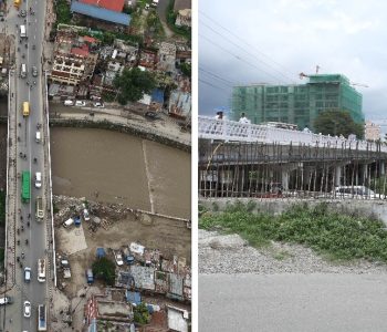 पप्पु कन्स्ट्रक्सनले १२ वर्षमा पनि बनाउन नसकेका तीनकुने र टेकु पुल (तस्वीरहरू)