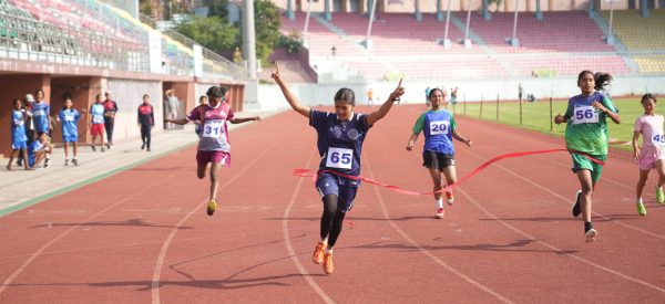 सय मिटरमा अदित्य र गौरीलाई स्वर्ण
