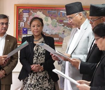 सर्वोच्च अदालतका तीन न्यायाधीशले लिए शपथ, अझै एक रिक्त