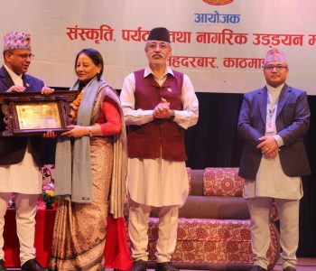 जागरणको ‘दलन’ टेलिश्रृंखलालाई भगव सर्वजित मानव मर्यादा पुरस्कार