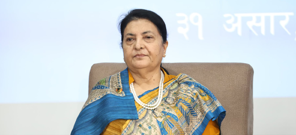 संसद् विघटनबारे बोलिन् विद्या भण्डारी : मन्त्रिपरिषद्को निर्णय कार्यान्वयन मात्र गरेकी हुँ