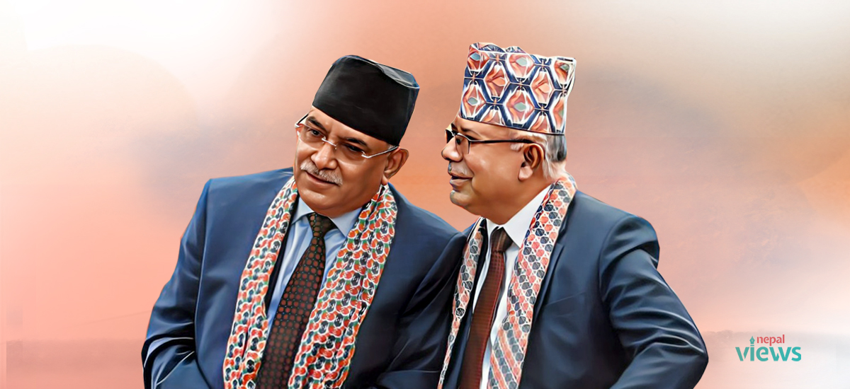 आन्तरिक चुनौतीले निकट बन्दै प्रचण्ड-माधव, एकताबारे दोस्रो पंक्तिकै अविश्वास