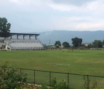 गौरीटार क्रिकेट रंगशाला : पिच र स्ट्यान्ड निर्माण सम्पन्न