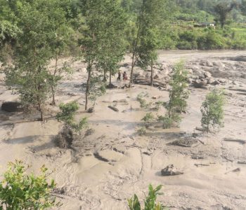 हिमताल फुटेको आशंका, महाशाखाले भन्यो – वर्षाको कारण भोटेकोसीमा बाढी आएको होइन