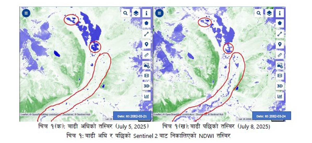 भोटेकोशी बाढी : चीनले थप स्थलगत प्रतिवेदन दिने आसमा मौसम विभाग