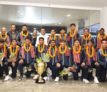 एसीसी इस्ट जोन कप विजेता टोली स्वदेश फर्किँदा जे देखियो…(तस्वीरहरू)