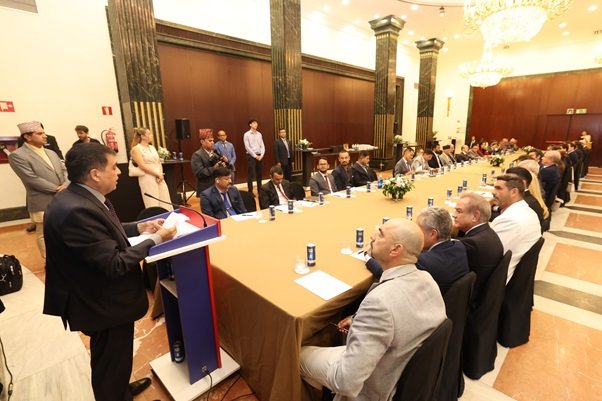 स्पेनका उद्यमी–व्यवसायीलाई अध्यक्ष ढकालको आग्रह- नेपालमा ढुक्क भएर लगानी गर्नु