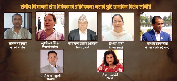दोषीलाई सजाय प्रस्ताव गर्न बन्यो  संसदीय छानबिन समिति